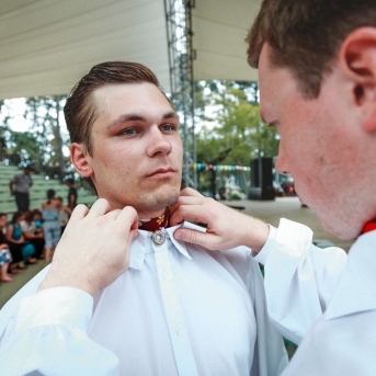 Gruzijas impresijas - Borjomi ik uz stūra, sirdssilti cilvēki, gardi ēdieni un elpu aizraujoši dabas skati - tāda bija mūsu Gruzija. Mīļa, mazliet neizprotama, bet viennozīmīgi neaizmirstama! TDA Līgo jūnija beigās devās piedzīvojumā, no kura mājās atveda 1. vietu Vispasaules tautu deju olimpiādē "New life 2017", aiz sevis atstājot vairāk nekā 1 200 dalībniekus no 10 Pasaules valstīm! Foto: Artūrs Vanags