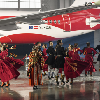 Atklājot AirBaltic #LV100 lidmašīnu - 