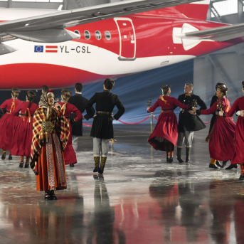 Atklājot AirBaltic #LV100 lidmašīnu - 