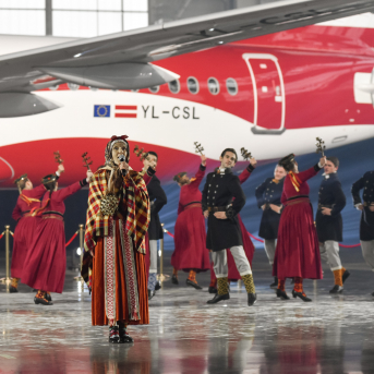 Atklājot AirBaltic #LV100 lidmašīnu - 
