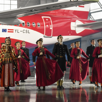 Atklājot AirBaltic #LV100 lidmašīnu - 