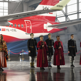 Atklājot AirBaltic #LV100 lidmašīnu - 