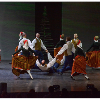 Deju lielkoncerts SAULES SPĒKS - Kad zemi klāja balta sniega sega un gaiss viļņojās pirmssvētku sajūtās, arī mēs priecējām skatītājus deju lielkoncertā "Saules spēks". #TDALīgo