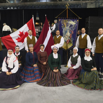 XV Latviešu Dziesmu un Deju svētkos Kanādā 2019 - 