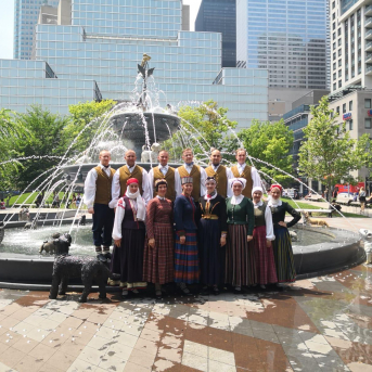 XV Latviešu Dziesmu un Deju svētkos Kanādā 2019 - 