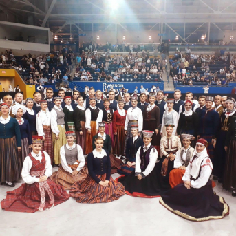 XV Latviešu Dziesmu un Deju svētkos Kanādā 2019 - 