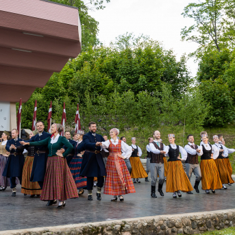 XXVII Vispārējo latviešu Dziesmu un XVII Deju svētku deju lieluzveduma “Mūžīgais dzinējs” modelēšanas koncerts - 