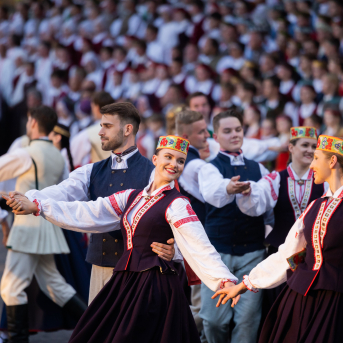 XXVII Vispārējo latviešu Dziesmu un XVII Deju svētku deju lieluzveduma “Mūžīgais dzinējs” modelēšanas koncerts - 