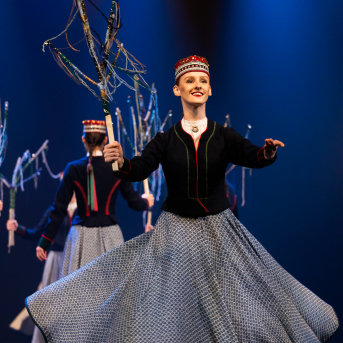 XXVII Vispārējo latviešu Dziesmu un XVII Deju svētku latviešu skatuviskās dejas koncerta “Balts” repertuāra prezentācijas pasākums - 