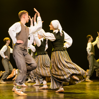 XXVII Vispārējo latviešu Dziesmu un XVII Deju svētku latviešu skatuviskās dejas koncerta “Balts” repertuāra prezentācijas pasākums - 