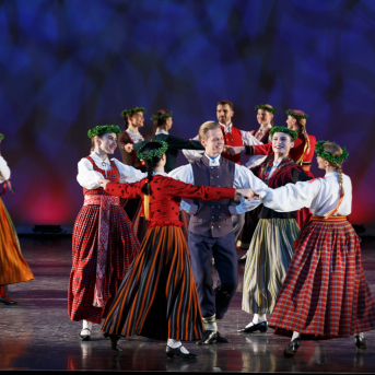 Koncerts "Tautas deju zelta graudi" - 