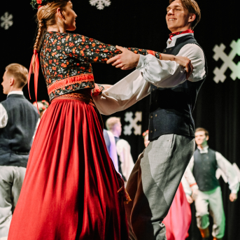 Deju koncerts "Baltās ziemas deju virpulī" - 