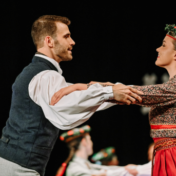 Deju koncerts "Baltās ziemas deju virpulī" - 