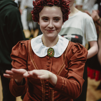  Dziesmu un deju svētku deju lieluzveduma "Mūžīgais dzinējs" un lielkoncerta "Balts" deju kolektīvu koprepertuāra pārbaudes skate - 