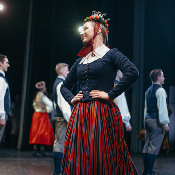  Dziesmu un deju svētku deju lieluzveduma "Mūžīgais dzinējs" un lielkoncerta "Balts" deju kolektīvu koprepertuāra pārbaudes skate - 