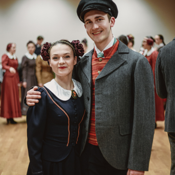  Dziesmu un deju svētku deju lieluzveduma "Mūžīgais dzinējs" un lielkoncerta "Balts" deju kolektīvu koprepertuāra pārbaudes skate - 