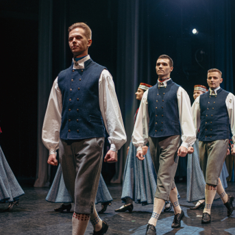  Dziesmu un deju svētku deju lieluzveduma "Mūžīgais dzinējs" un lielkoncerta "Balts" deju kolektīvu koprepertuāra pārbaudes skate - 