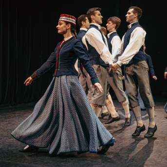  Dziesmu un deju svētku deju lieluzveduma "Mūžīgais dzinējs" un lielkoncerta "Balts" deju kolektīvu koprepertuāra pārbaudes skate - 