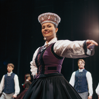  Dziesmu un deju svētku deju lieluzveduma "Mūžīgais dzinējs" un lielkoncerta "Balts" deju kolektīvu koprepertuāra pārbaudes skate - 