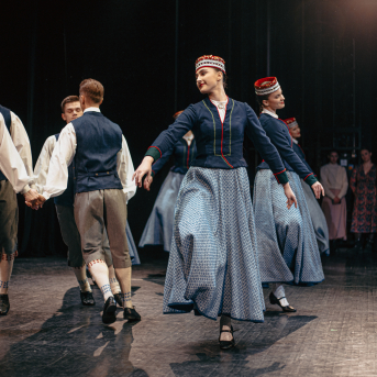  Dziesmu un deju svētku deju lieluzveduma "Mūžīgais dzinējs" un lielkoncerta "Balts" deju kolektīvu koprepertuāra pārbaudes skate - 