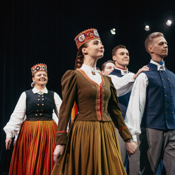  Dziesmu un deju svētku deju lieluzveduma "Mūžīgais dzinējs" un lielkoncerta "Balts" deju kolektīvu koprepertuāra pārbaudes skate - 