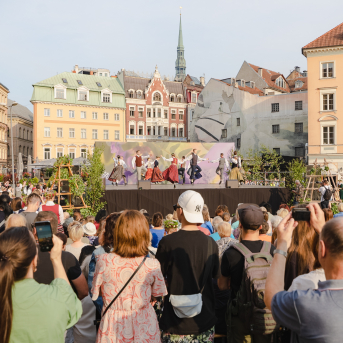 RKTMC “Mazā ģilde” deju kolektīvu lielkoncerts “Vidusvasaras dzīvestības” - 