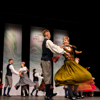 XXVII VISPĀRĒJO LATVIEŠU DZIESMU UN XVII DEJU SVĒTKU DEJU KOLEKTĪVU FINĀLA KONKURSS - 