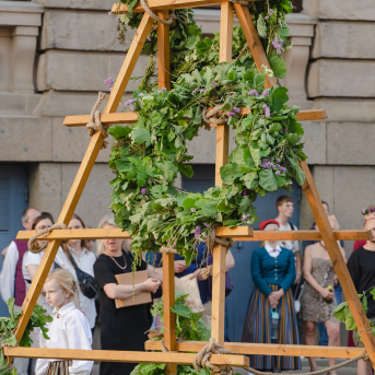 RKTMC “Mazā ģilde” deju kolektīvu lielkoncerts “Vidusvasaras dzīvestības” - 