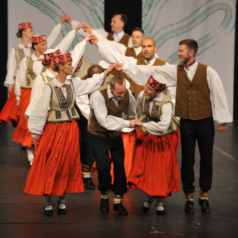 XXVII VISPĀRĒJO LATVIEŠU DZIESMU UN XVII DEJU SVĒTKU DEJU KOLEKTĪVU FINĀLA KONKURSS - 