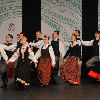 XXVII VISPĀRĒJO LATVIEŠU DZIESMU UN XVII DEJU SVĒTKU DEJU KOLEKTĪVU FINĀLA KONKURSS - 