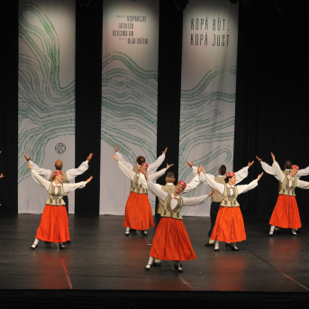 XXVII VISPĀRĒJO LATVIEŠU DZIESMU UN XVII DEJU SVĒTKU DEJU KOLEKTĪVU FINĀLA KONKURSS - 