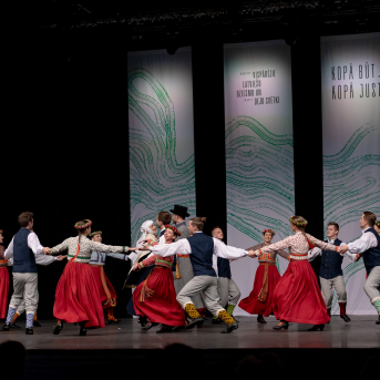 XXVII VISPĀRĒJO LATVIEŠU DZIESMU UN XVII DEJU SVĒTKU DEJU KOLEKTĪVU FINĀLA KONKURSS - 