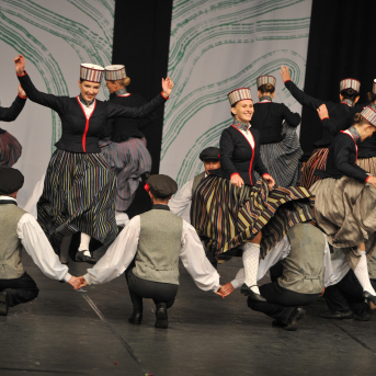 XXVII VISPĀRĒJO LATVIEŠU DZIESMU UN XVII DEJU SVĒTKU DEJU KOLEKTĪVU FINĀLA KONKURSS - 