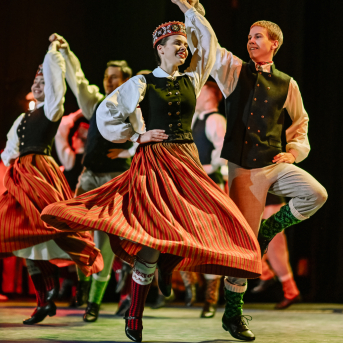 Deju koncerts "Baltās ziemas deju virpulī" - 