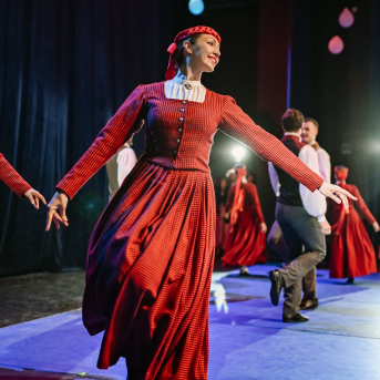 Deju koncerts "Baltās ziemas deju virpulī" - 