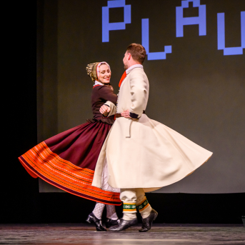 Līgo Latgalē. Plaukšana. - 