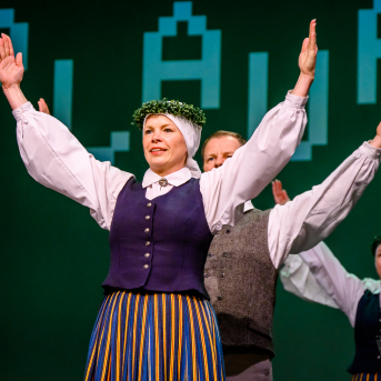 Līgo Latgalē. Plaukšana. - 