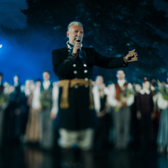 LĪGO. DIŽDIENA. Skatuviskās dejas mistērija. "MĒS DEVIŅI BĀLELIŅI" - 