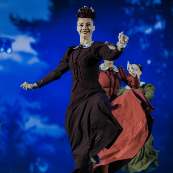 LĪGO. DIŽDIENA. Skatuviskās dejas mistērija. "MĒS DEVIŅI BĀLELIŅI" - 