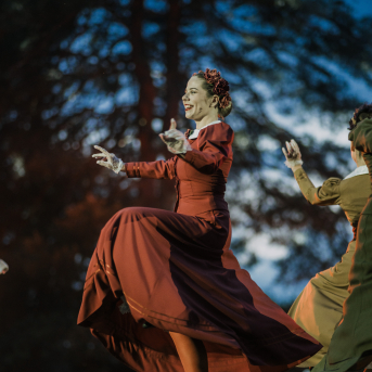 LĪGO. DIŽDIENA. Skatuviskās dejas mistērija. "MĒS DEVIŅI BĀLELIŅI" - 