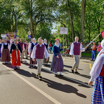VPDK "Sen Līgo" Palangā - 9.Starptautiskais tautas deju festivāls „Palangos miestely“ 