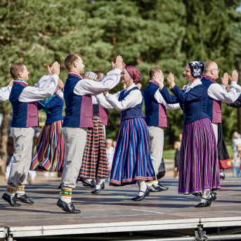 VPDK "Sen Līgo" Palangā - 9.Starptautiskais tautas deju festivāls „Palangos miestely“ 