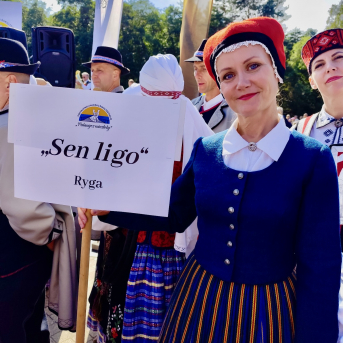VPDK "Sen Līgo" Palangā - 9.Starptautiskais tautas deju festivāls „Palangos miestely“ 