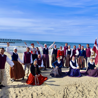 VPDK "Sen Līgo" Palangā - 9.Starptautiskais tautas deju festivāls „Palangos miestely“ 