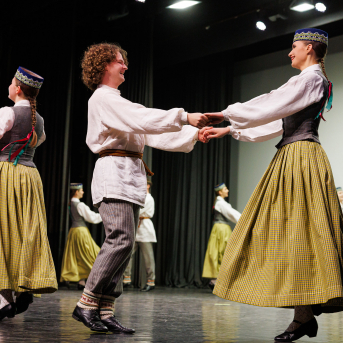 XXV Jaunrades deju konkurss  - Foto:  Uģis Brālēns, Latvijas Nacionālā kultūras centra arhīvs