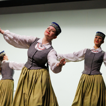 XXV Jaunrades deju konkurss  - Foto:  Uģis Brālēns, Latvijas Nacionālā kultūras centra arhīvs