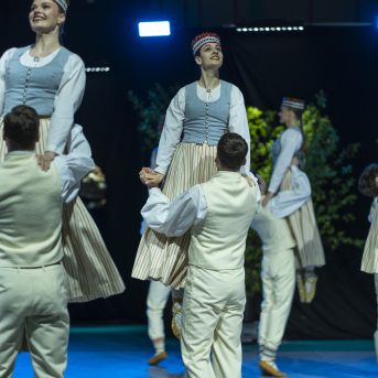 Deju lielkoncerts Ķekavā "Saule iepin deju bizē" - 
