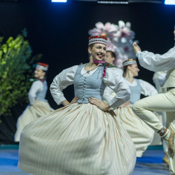 Deju lielkoncerts Ķekavā "Saule iepin deju bizē" - 